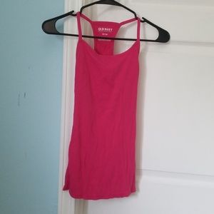 Pink Athletic Tank Top